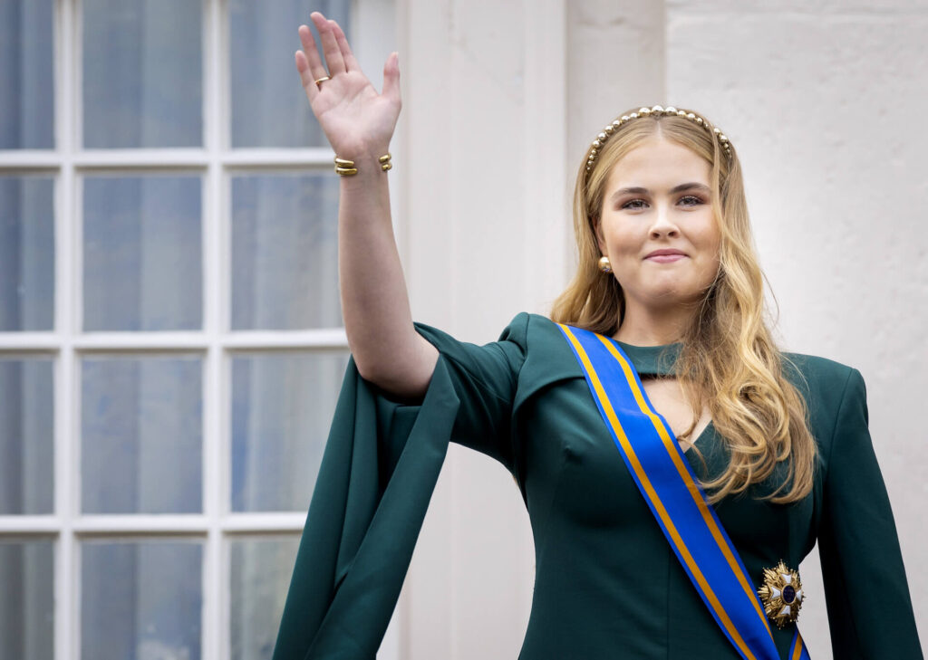 El impresionante estilo de Amalia de Holanda en el Prinsjesdag