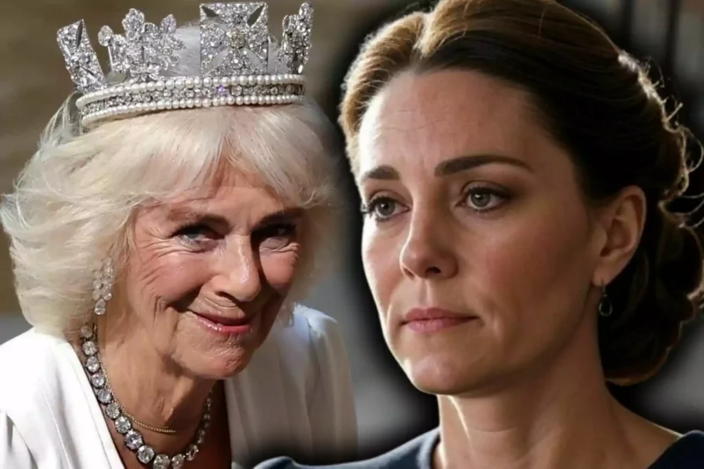 La rivalidad de las tiaras entre Kate Middleton y la reina Camilla