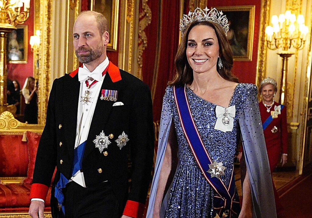 Kate Middleton deslumbra en gala con nueva tiara y vestido espectacular